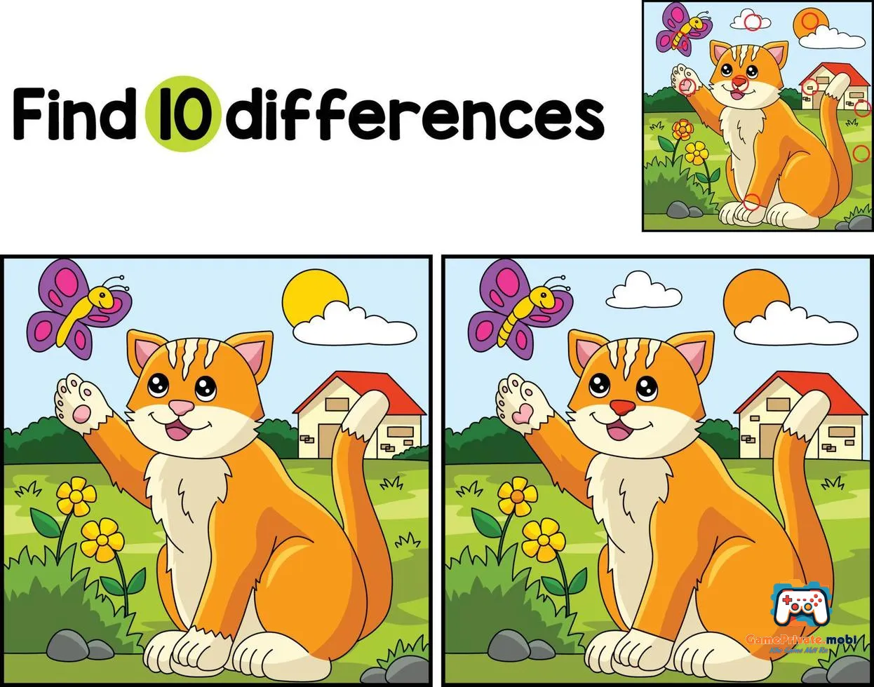 Cách Chơi "Spot the Difference"